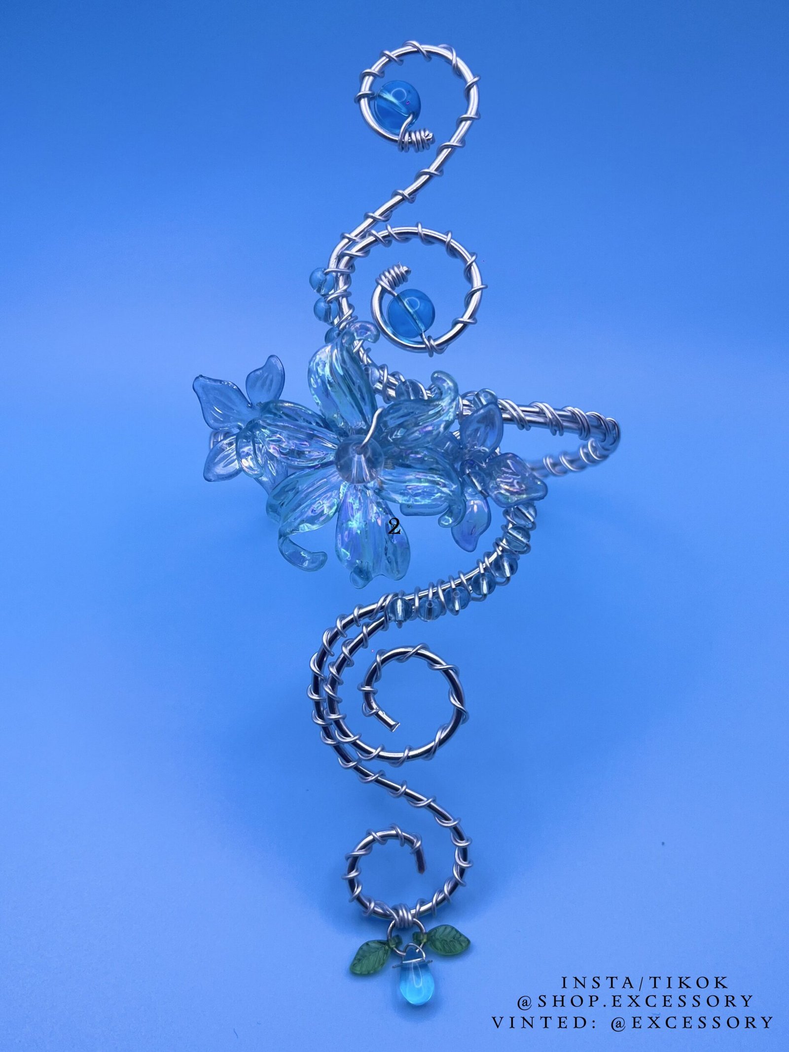 Handmade Floral Arm Cuff from collection